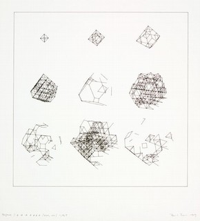 Paul Brown, 'BIGDIM / 0 10 10 0 0 0 0 / 200, 120 / 11,969' (detail), 1979. Museum no. E.131-2008. Given by the Computer Arts Society, supported by System Simulation Ltd, London