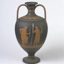 Black basalt vase, about 1785. Museum no. <br/>1506-1855