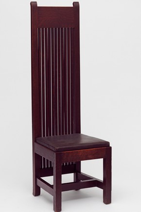 Dining Chair, Frank Lloyd Wright, 1902. Museum no. W.4-1992