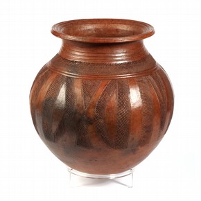 Water pot, Nigeria, 1989, Lent by The British Museum, Museum no. Loan:BM1041-2009, Room 143