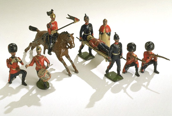 old lead toy soldiers