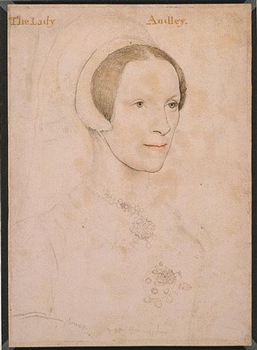 Figure 2. 'Elizabeth, Lady Audley', c.1538, 292 x207mm, RL 12191 (The Royal Collection ©2009 Her Majesty Queen Elizabeth II)