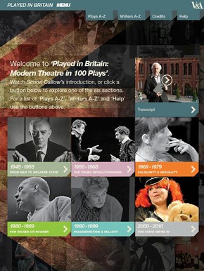 Played in Britain: Modern Theatre in 100 Plays, 1945-2010