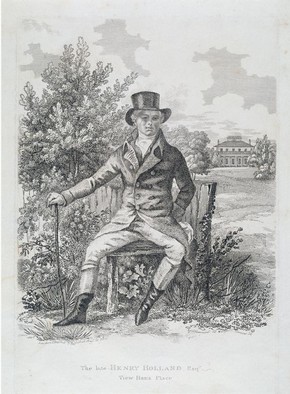 'The late Henry Holland Esq', etching by George Garrard, England, about 1760-1826. Museum no. E.222-2002