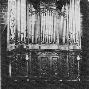 Fig.1. The Fonthill Organ before it was radically altered, about 1860.