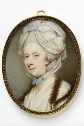 In the 18th century most English portrait miniaturists such as Jeremiah Meyer, began to paint on ivory. Janet Gilburt's research will address the changes in techniques and materials as artists adapted to this new medium (Miniature of an unknown lady; Museum no. EVANS 166)