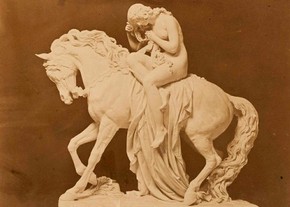 Figure 13 - Lady Godiva, photograph in Sketches and Drawings by John Thomas, Volume 2 (RIBA, 71)