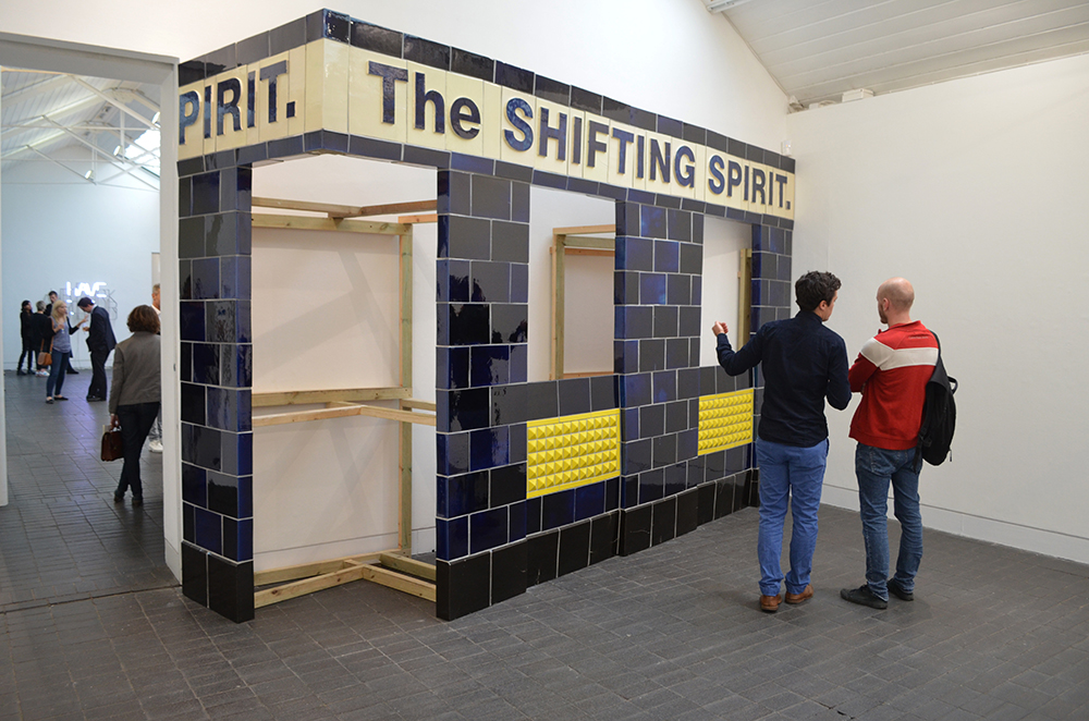 The Shifting Spirit’, 2014. 
Jerwood Makers Open, London.  Photo: Stephen Raw