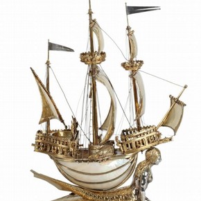 The Burghley Nef, Paris, 1527–8 Museum no. M.60-1959 Room 26