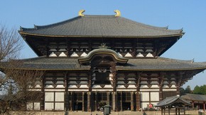 Temple at Nara, Japan. Photograph by Greg Irvine