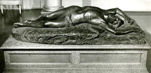 G. Dupré, Abele morente, bronze cast by C. Papi, 1850, Galleria d’Arte Moderna, Firenze (Inv. Gen. 634; Dep. 135).