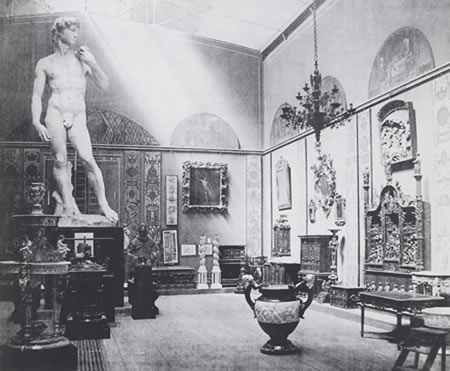 David displayed at the South Kensington Museum in 1857. Image © Victoria and Albert Museum, London