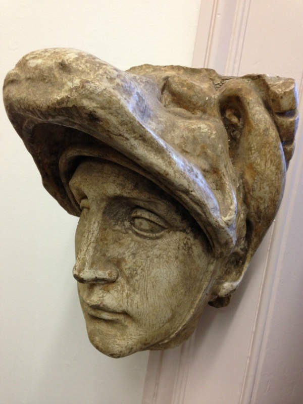 Michelangelo, head of Lorenzo (Cast: Brucciani). NAS Plaster.
