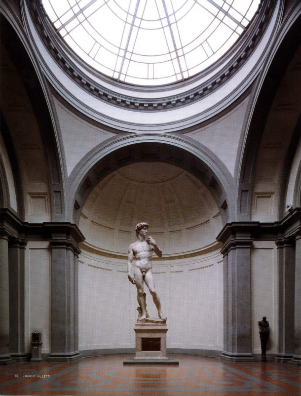 Fig 7. Michelangelo Buonarroti, David, 1504, Galleria dell’Accademia, Florence. Image, courtesy of Galleria dell’Accademia, Florence/Rabatti &Domingie Photography.