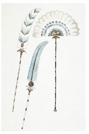 Fan design by Oliver Messel. Museum no. S.372-2006