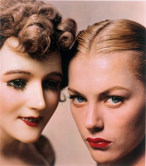 Erwin Blumenfeld, Model and Mannequin, American Vogue Cover, 1 November 1945, © Estate of Erwin Blumenfeld/Victoria and Albert Museum, London