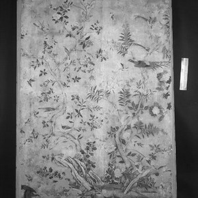 Flowering Plants and Birds wallpaper, Museum no. E.2083-1914