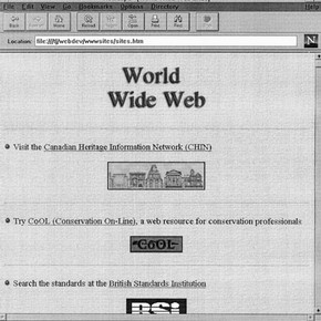 world-wide web screenshot