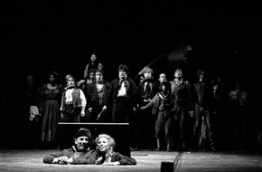 Figure 2 - Les Miserables, Royal Shakespeare Company, October 1985, costume designer Andreane Neofitou. Photograph by Douglas H. Jeffery