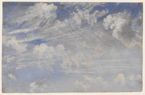 Study of cirrus clouds, John Constable, about 1821-22, oil on paper © Victoria and Albert Museum, London