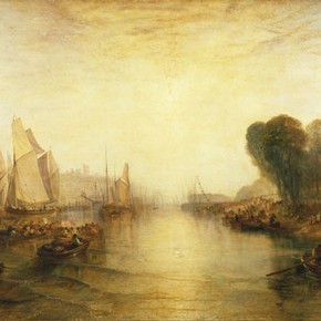 East Cowes Castle, Joseph Mallord William Turner, click for the full size version and additional information about this image
