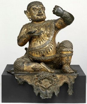 Figure 1b - The Mahasiddha Virupa (Museum no. IS.12-2010) after cleaning