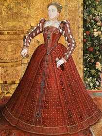 Hampden Portrait of Elizabeth I, attributed to Steven van Herwijk or Steven van der Meulen, England, about 1560. © Philip Mould Ltd