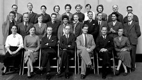 Staff of the Circulation Department c.1953-55