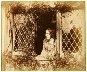 Figure 2 - B B Turner, Agnes Chamberlain at the Window, 1854,salted paper print. Museum no. E.6-2009