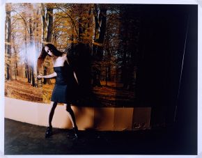 Corinne Day, Woman dancing at a London club, 1992, © The Estate of Corinne Day/Victoria and Albert Museum, London