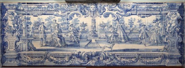 Tile panels from the music room of Quinta Formosa, Lisbon, ca. 1720-30