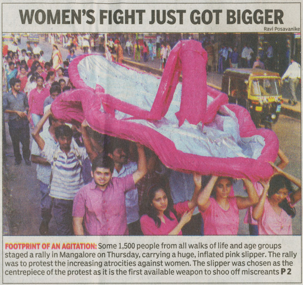 Newspaper article in Deccan Herald, Mangalore, India