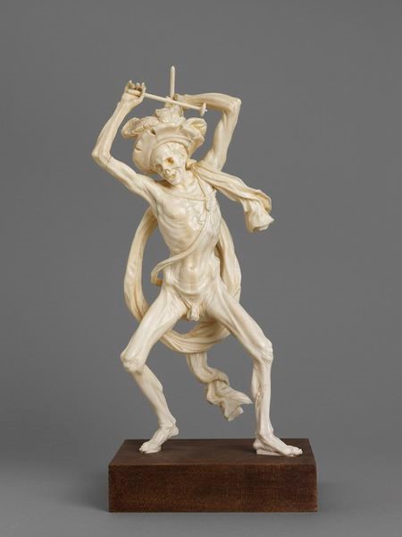 ‘Death as a drummer’, statuette, Joachim Henne, ca. 1670-1680. Museum no. 2582-1856 © Victoria and Albert Museum, London
