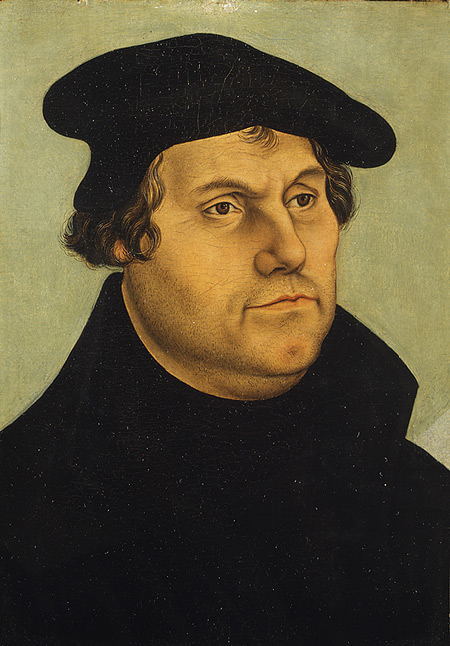 Martin Luther (1483–1546), workshop of Lucas Cranach the Elder (German, 1472–1553) © Metropolitan Museum of Art