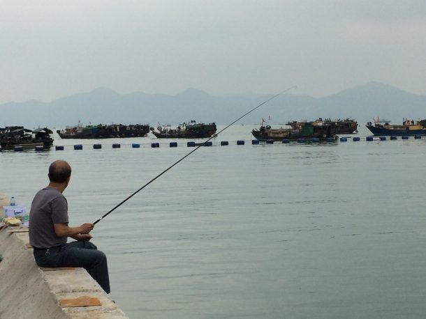 Fishing continues in town