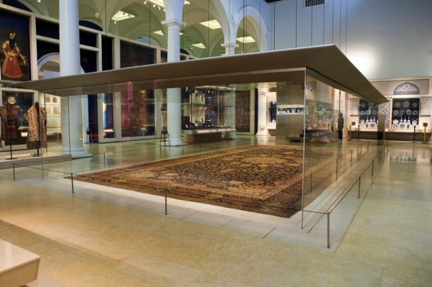 The Ardabil Carpet, Iran, 1539–40. Museum no. 272-1893 © Victoria and Albert Museum, London 