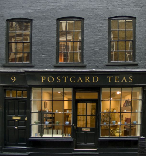Postcard Teas, London. Courtesy of Postcard Teas