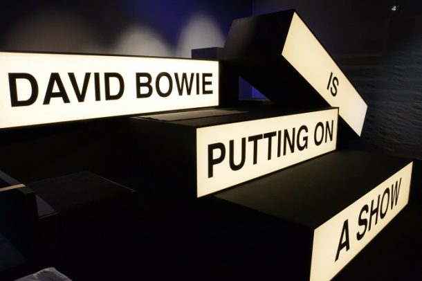 'David Bowie is Putting on a Show' in Paris. © Philharmonie de Paris / Charles d'Herouville