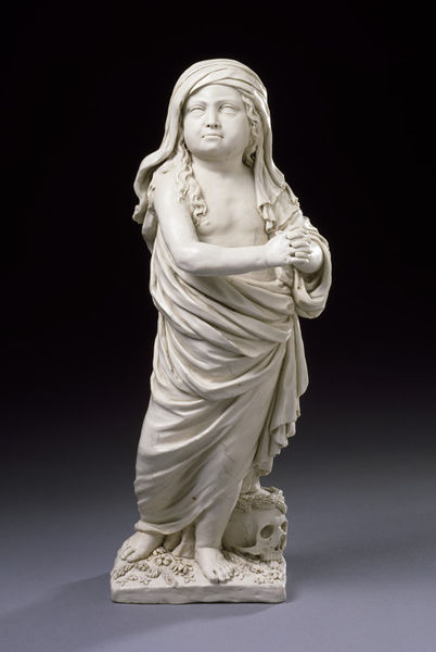 Lydia Dwight Resurrected, John Dwight, stoneware hand-modelled and salt-glazed, 1674. Museum no. 1054-1871 © The Victoria and Albert Museum, London