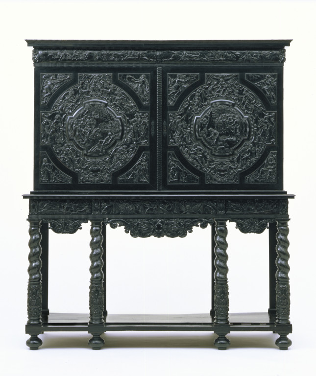‘The Endymion Cabinet’, Paris, 1640–50. Museum no. 1651:1 to 3-1856 © The Victoria and Albert Museum, London 