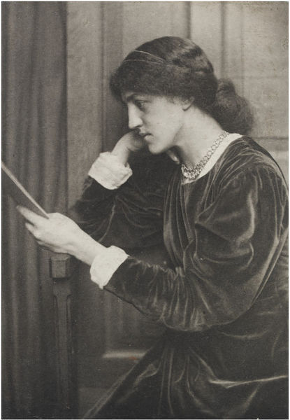 Photograph of May Morris by Frederick Hollyer