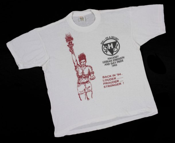 T.601-1997 T-shirt Printed cotton T-shirt, Great Britain, 1993 Great Britain 1993 Printed cotton
