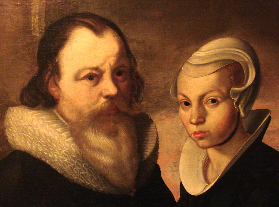 Ole Worm and his first wife Dorothea Fincke, National Museum in Copenhagen