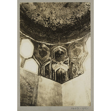K.A.C. Creswell 1916-1921 Pendentive in the Mausoleum of the Abbasid Khalifs, Cairo Museum no. 1403-1921