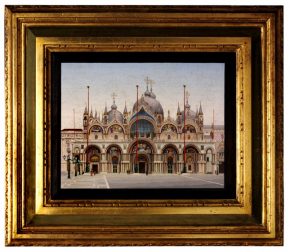 Micromosaic of Saint Mark’s Square, Venice early 20th century, 18.4x25.4cm (LOAN:GILBERT.126-2008) 