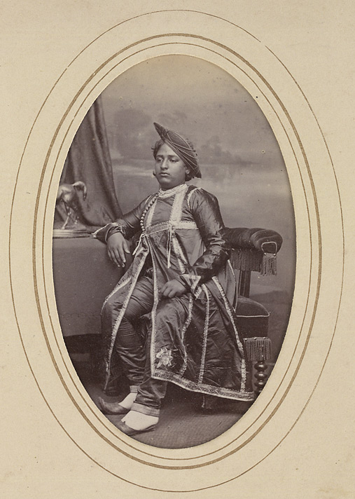 KAGAL Jay Singh Rao, Raja of Kagal (1857-1886) (1870)