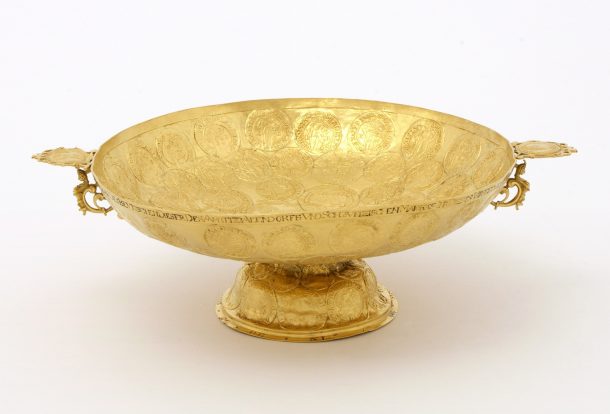 Gold tazza, Silesia, 1619; diam. 23cm
