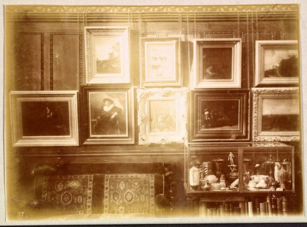 Image from an album of photographs of Ionides’ house at 1 Holland Park. Museum no. PH.2-1980.