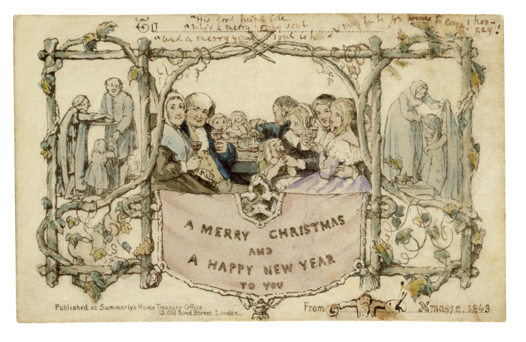 The first Christmas card 1843