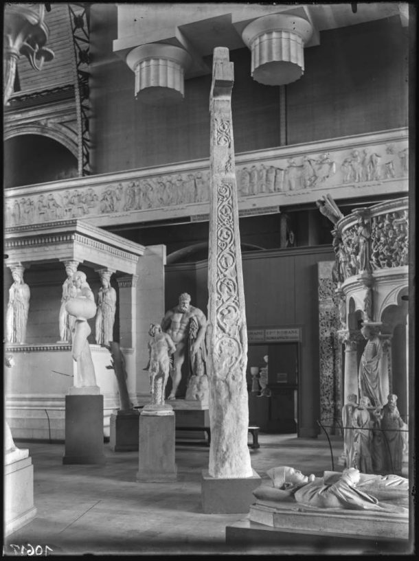 Plaster casts on display in the Bordiaux Hall, ca. 1900 ©KIK-IRPA, Brussels www.kikirpa.be